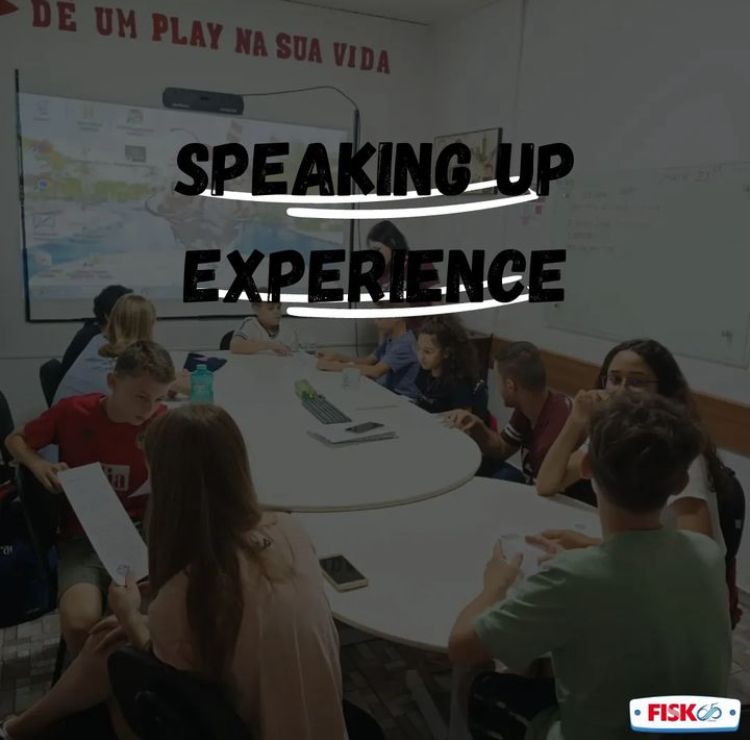 Fisk Pinhalzinho/SC: SPEAKING UP EXPERIENCE